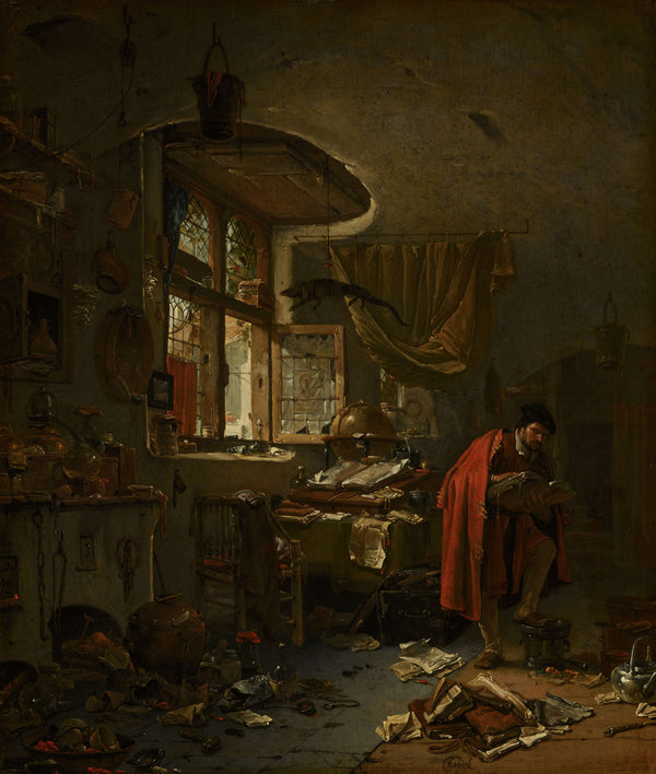 Thomas Wijck - Simyacı II Tablo