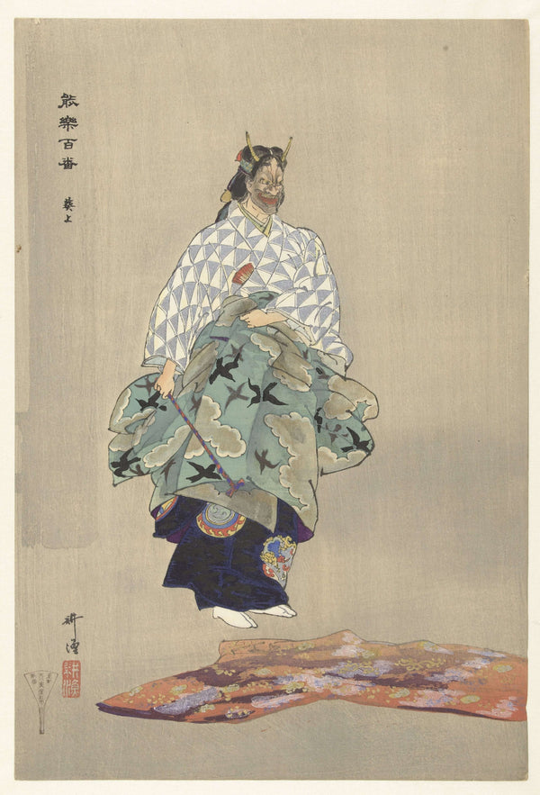 Tsukioka Kōgyo - Aoi no Ue tablo