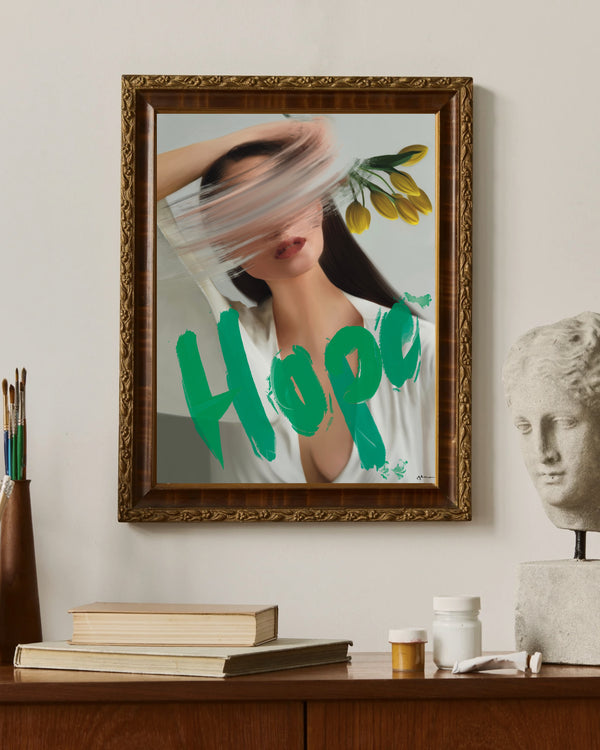 Yağmur Tezsever - Umut fine art baskı