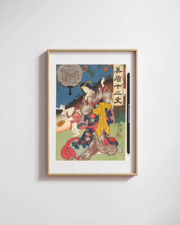 Utagawa Kuniyoshi - Tavşan Burcu