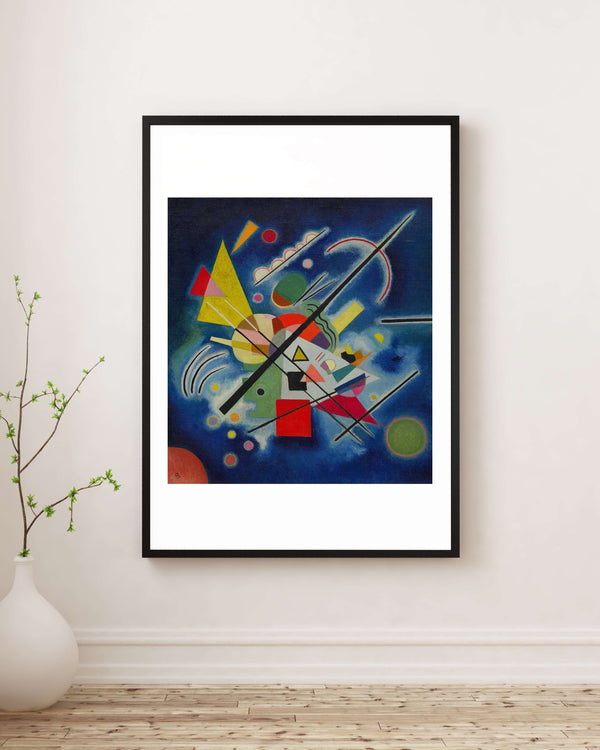 Wassily Kandinsky - Mavi Resim Çerçeve