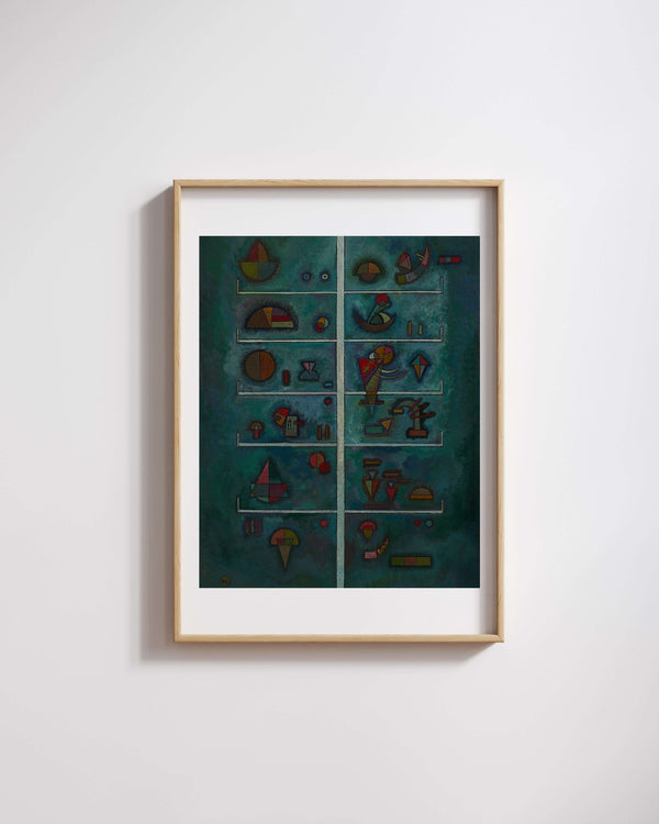 Wassily Kandinsky - Katmanlar Fine Art Baskı