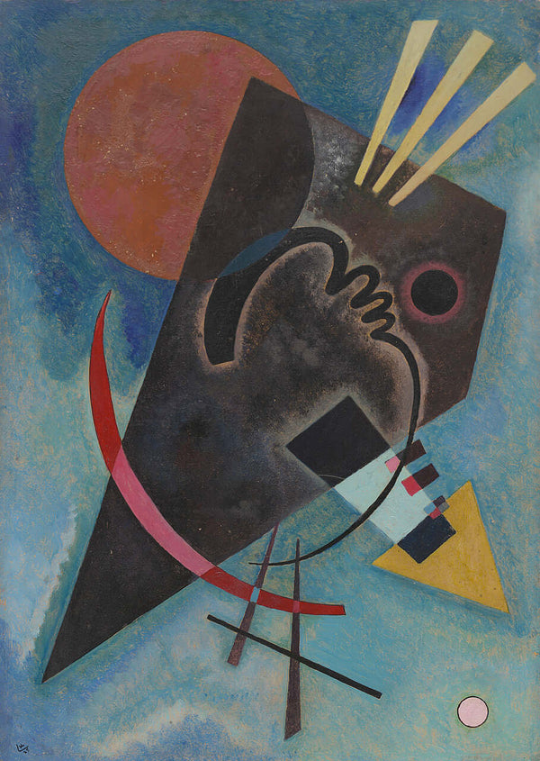Wassily Kandinsky - Sivri ve Yuvarlak Tablo