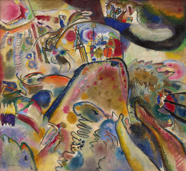 Wassily Kandinsky - Küçük Zevkler Tablo