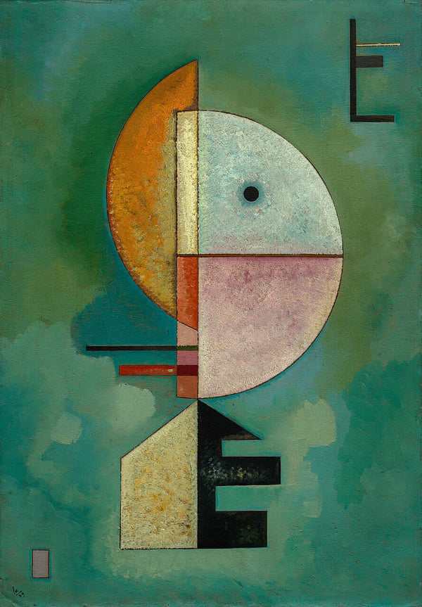 Wassily Kandinsky - Yukarı Doğru Tablo