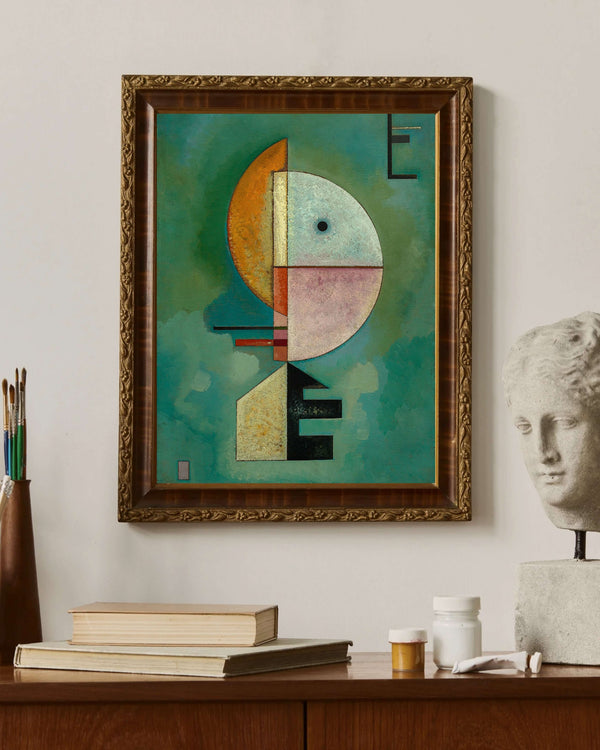 Wassily Kandinsky - Yukarı Doğru Çerçeve