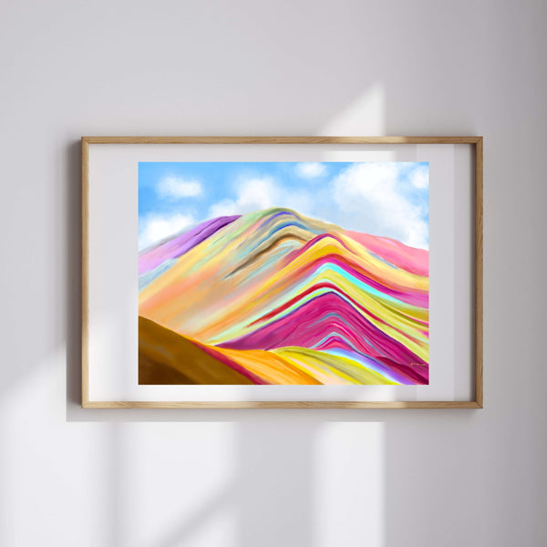 Ayşe Çelebi - Venicunca Dağı fine art baskı