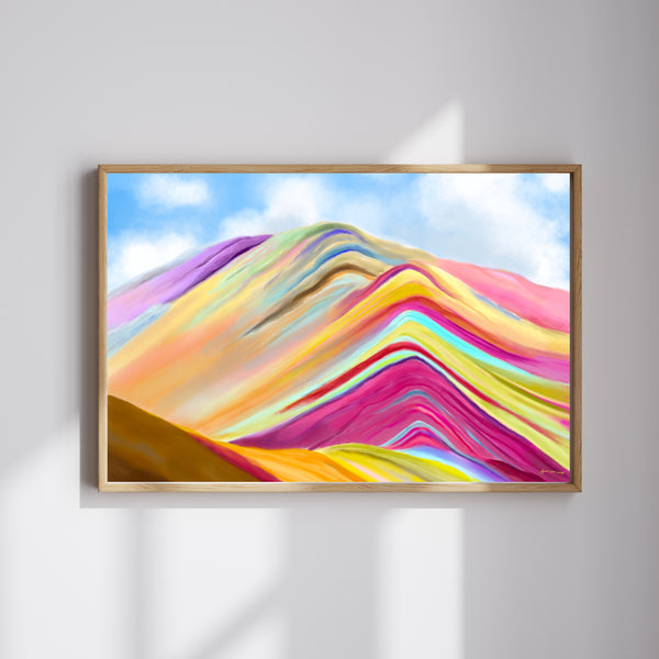Ayşe Çelebi - Venicunca Dağı fine art baskı