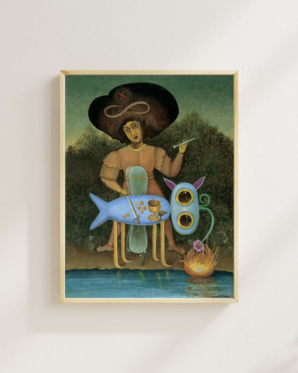Victor Brauner - Sürrealist Fine Art Baskı