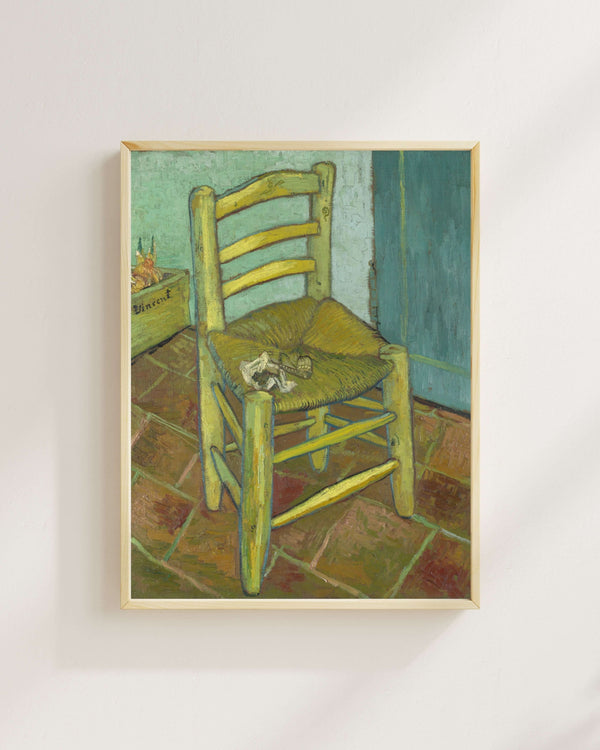 Vincent van Gogh - Sandalye Fine Art Baskı