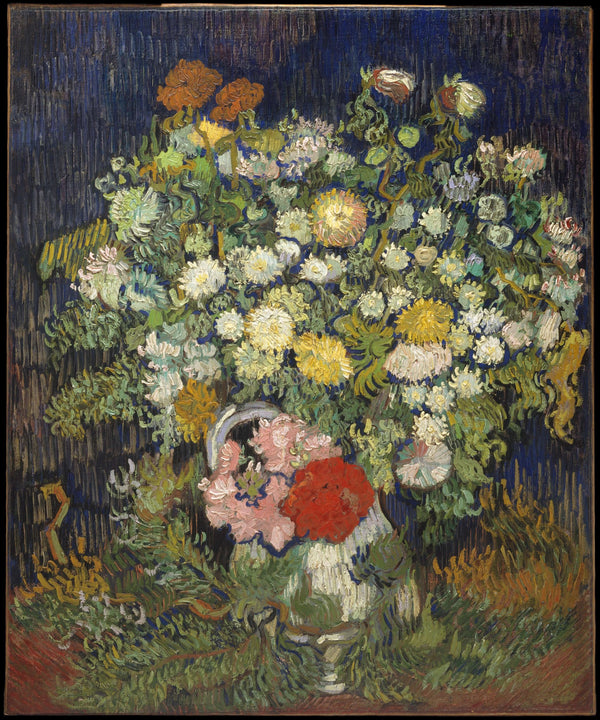 Vincent van Gogh - Vazodaki Çiçek Demeti tablo