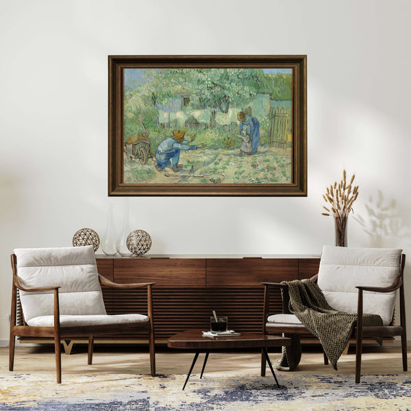 Vincent van Gogh - İlk Adımlar çerçeve