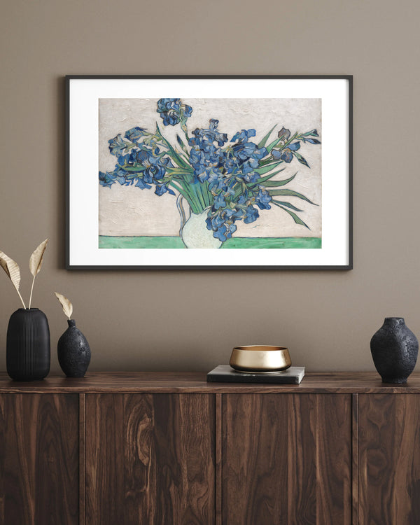 Vincent van Gogh - Süsenler fine art baskı