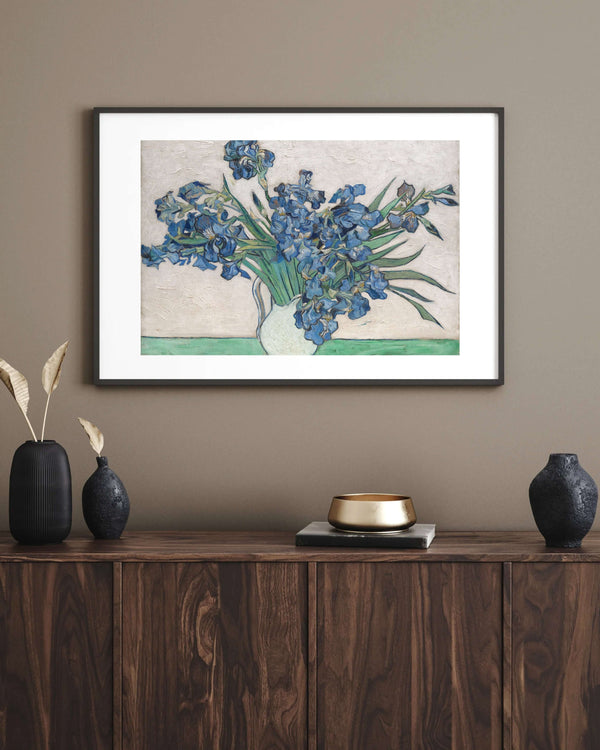 Vincent van Gogh - Süsenler fine art baskı