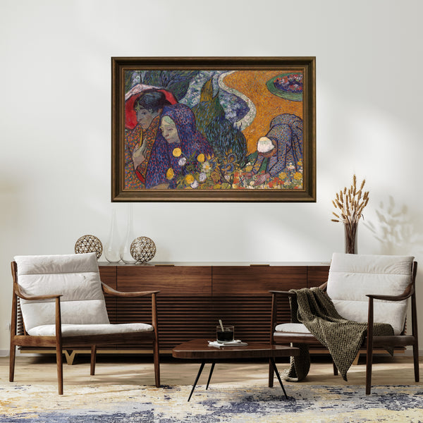 Vincent van Gogh - Etten Bahçesinin Anısı fine art baskı