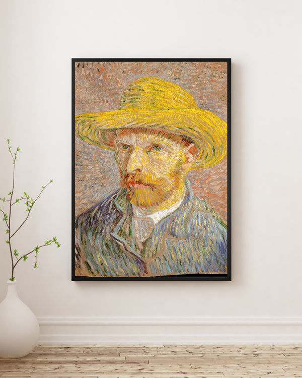 Vincent van Gogh – Hasır Şapkalı Otoportre