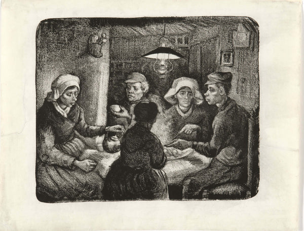 Vincent van Gogh - Patates Yiyenler
