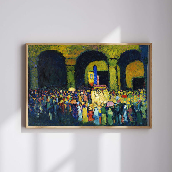 Wassily Kandinsky - Münih’teki Ludwigskirche