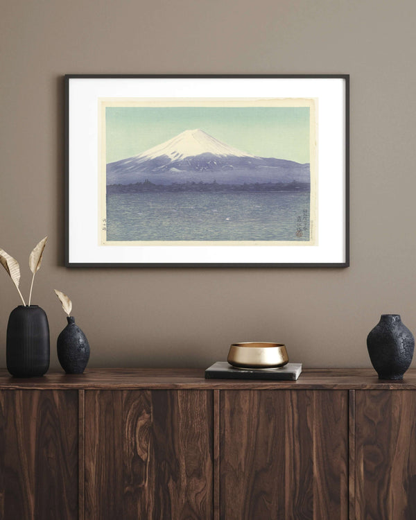 Watanabe Kako - Kawaguchi Gölü Fine Art Baskı