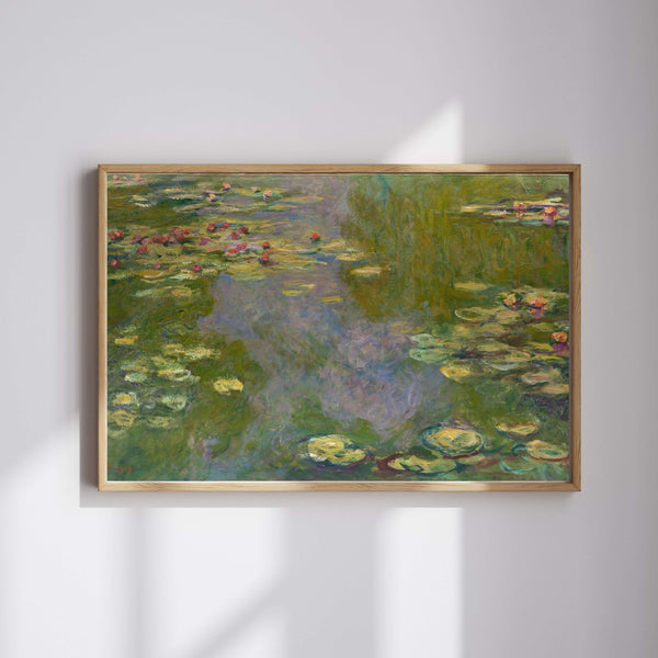 Claude Monet - Nilüferler VI Fine Art Baskı