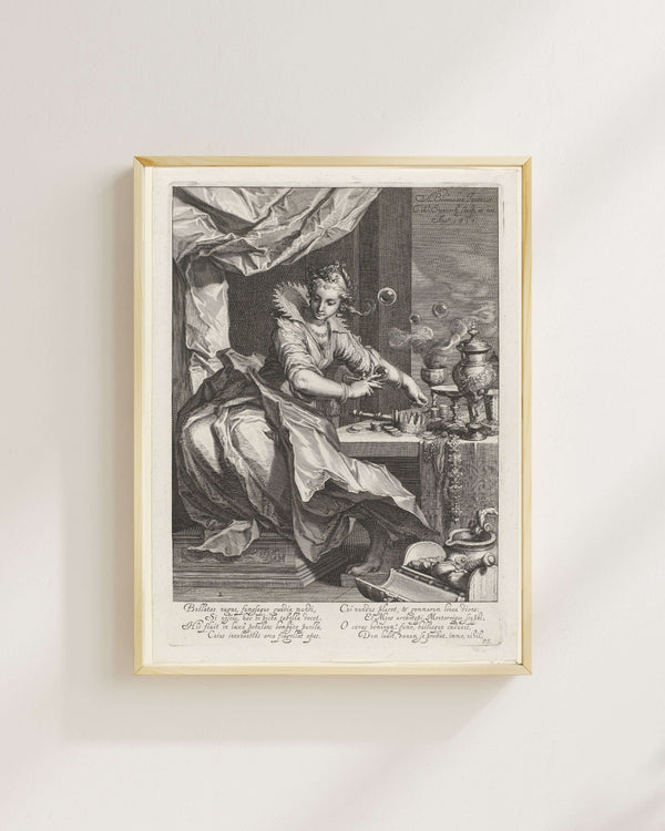 Willem Isaacsz. van Swanenburg - Vanitas Fine Art Baskı