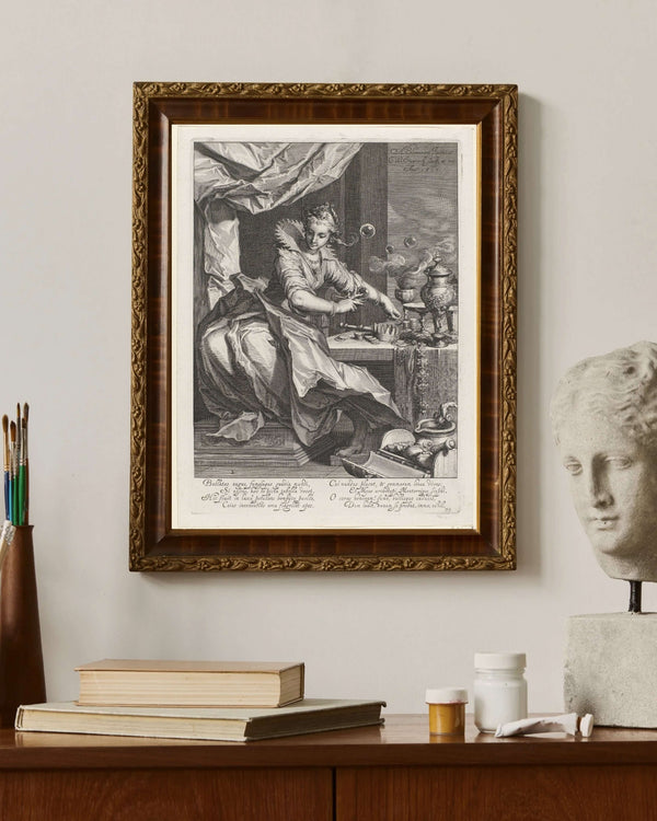 Willem Isaacsz. van Swanenburg - Vanitas Fine Art Baskı