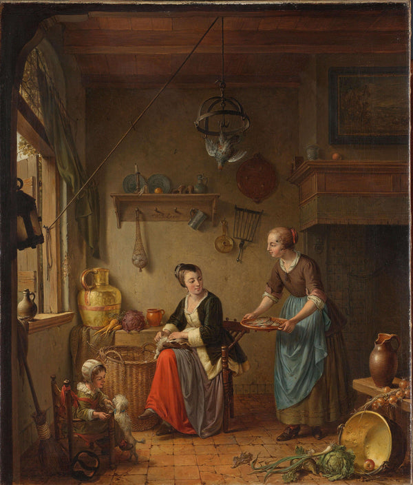 Willem Joseph Laquy - Mutfak tablo