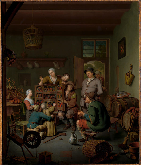 Willem van Mieris - Nadir Gösteri tablo