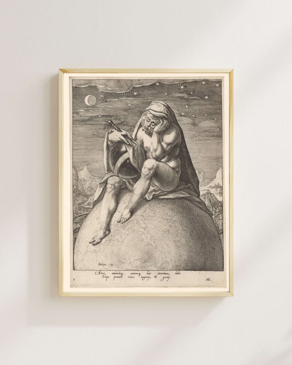 Zacharias Dolendo - Melankolik Mizaç Fine Art Baskı