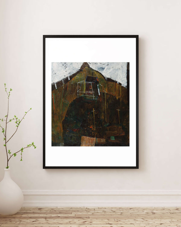 Egon Schiele - Kuzgunlu Manzara