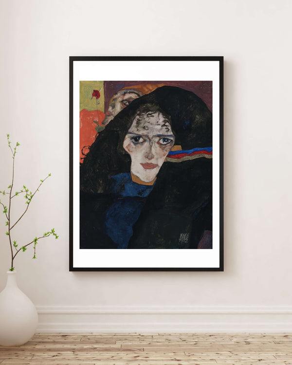 Egon Schiele - Yas Tutan Kadın