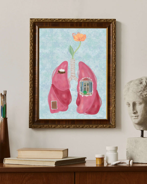 Hazal Türer - Breathe fine art baskı