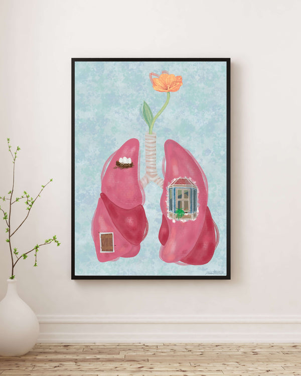 Hazal Türer - Breathe fine art baskı