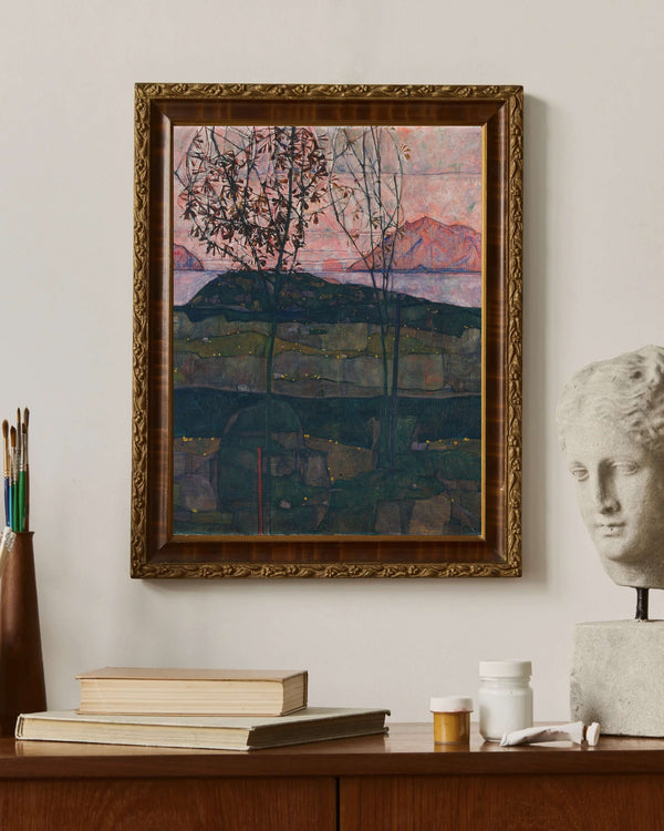 Egon Schiele - Batan Güneş
