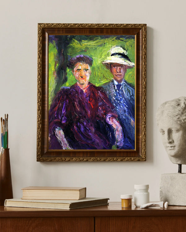 Richard Gerstl - Couple in the Countryside