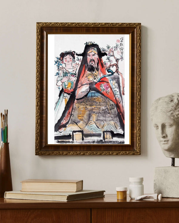 Servet Tanrısı fine art baskı