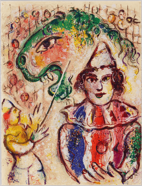 Marc Chagall - Sirkten III Fine Art Baskı