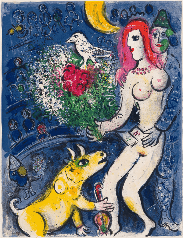 Marc Chagall - Sirkten II Fine Art Baskı