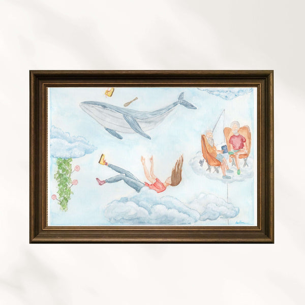 Hazal Türer - Slippery Floor fine art baskı
