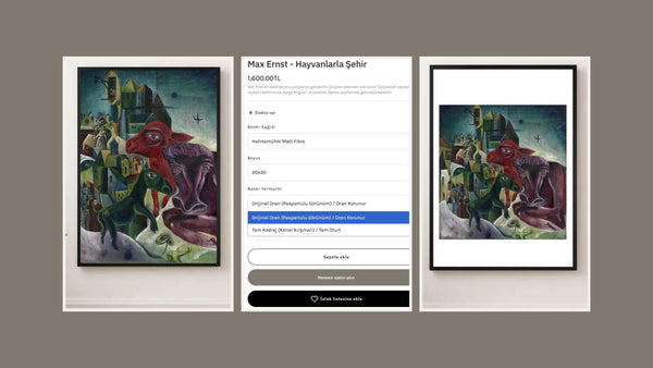 Baskı Yerleşimi Seçenekleri: Orijinal Oran mı, Tam Kadraj mı?