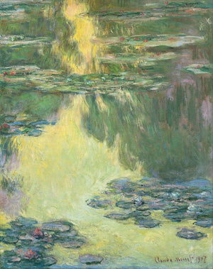 Claude Monet - Nilüferler IV fine art baskı