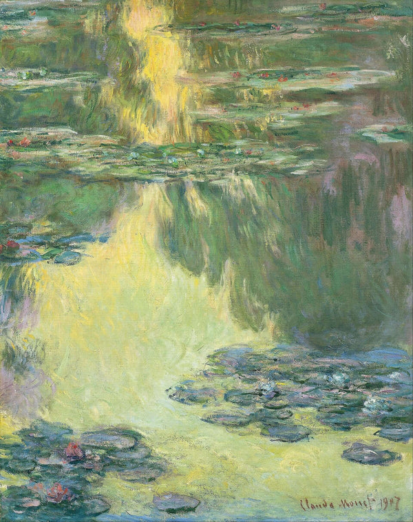 Claude Monet - Nilüferler IV fine art baskı