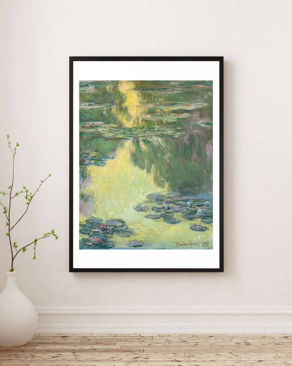 Claude Monet - Nilüferler IV fine art baskı
