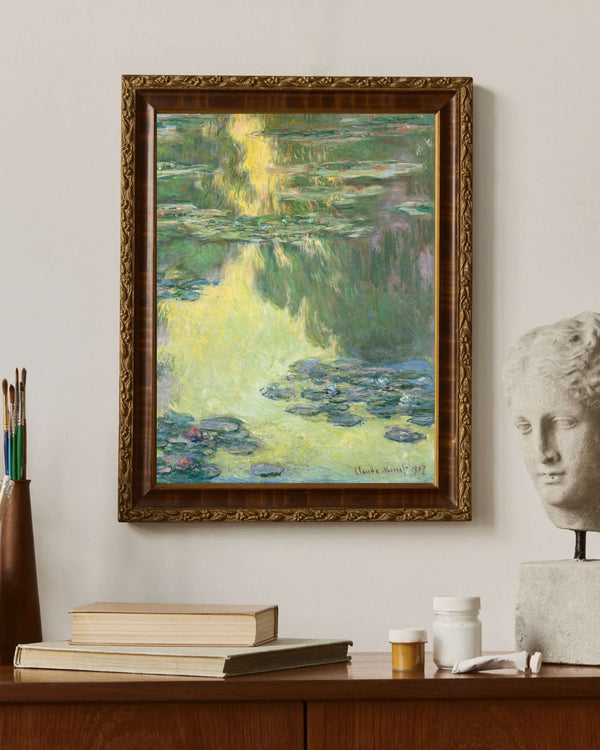 Claude Monet - Nilüferler IV fine art baskı