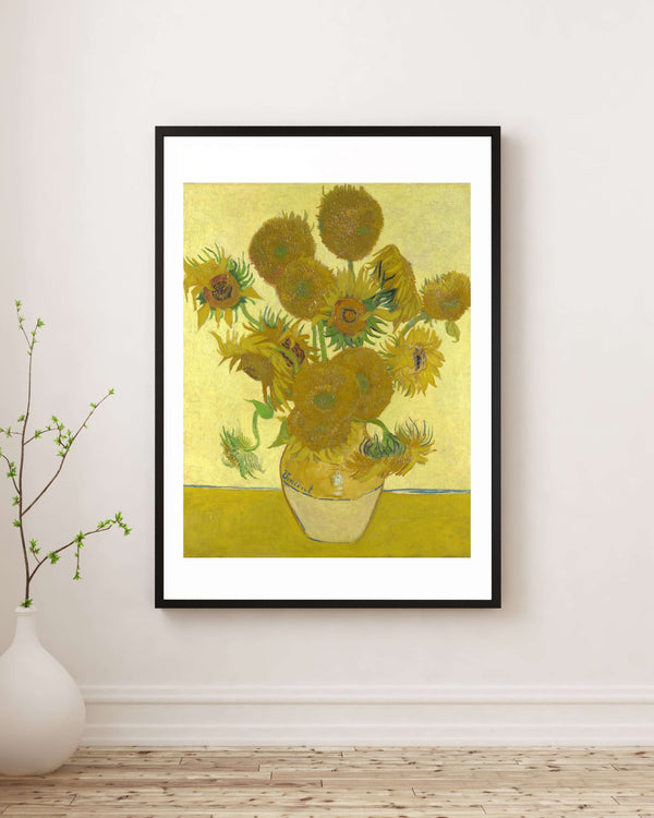 Vincent van Gogh - Ayçiçekleri fine art baskı
