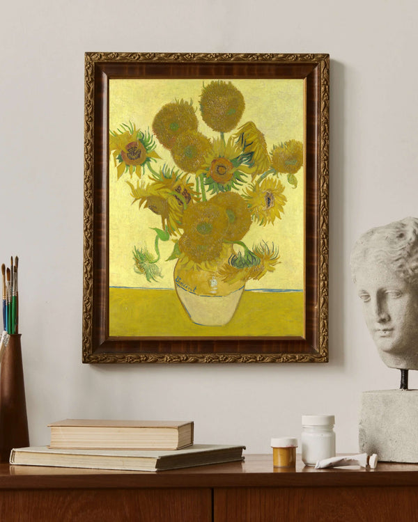 Vincent van Gogh - Ayçiçekleri fine art baskı
