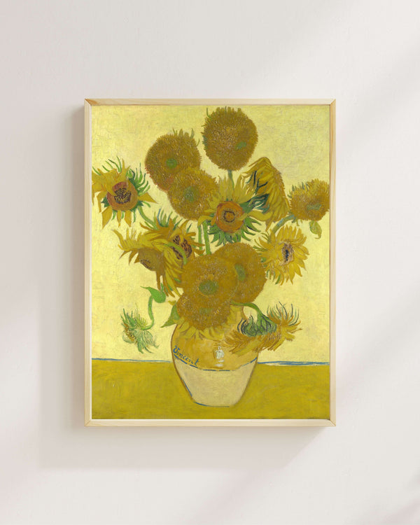 Vincent van Gogh - Ayçiçekleri fine art baskı
