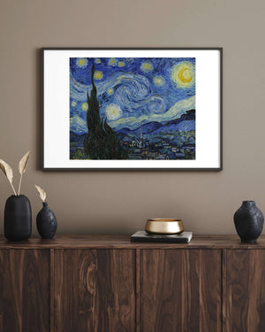 Vincent van Gogh - Yıldızlı Gece fine art baskı
