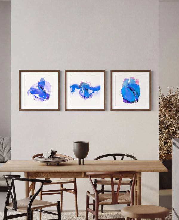 İpek Kerse - Blue as Medium fine art baskı