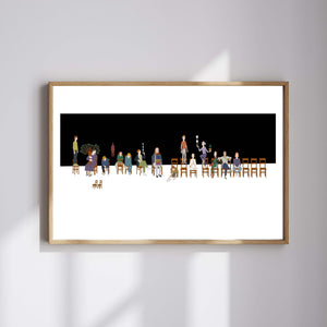 Berfu Koral - Ways fine art baskı